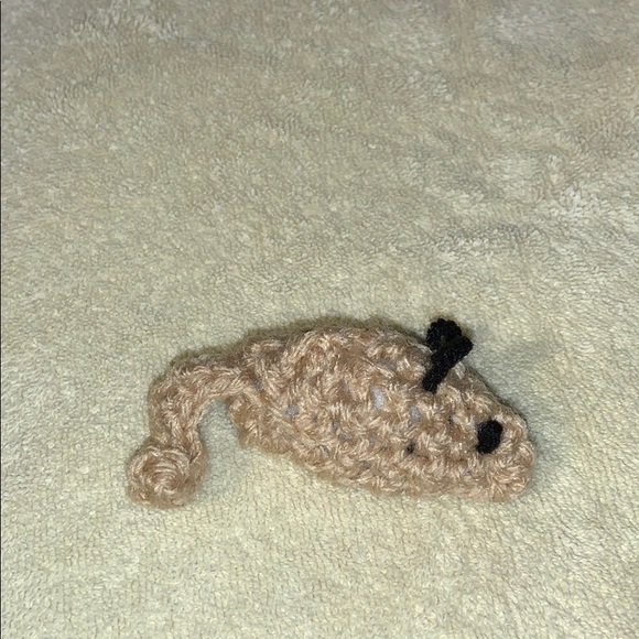 Five Handmade Organic Catnip Mice Cat Toys - Picture 3 of 3